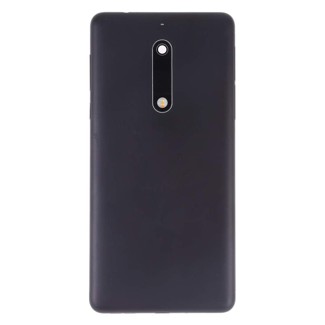 Back Glass Panel for Nokia 5 Black - EGFix Back Glass Panel for Nokia 5 Black - EGFix